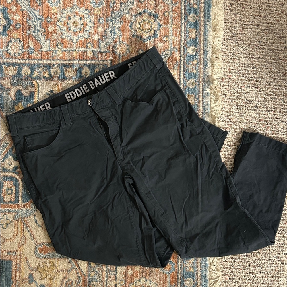 Eddie Bauer Black tech Pants men’s 36x30